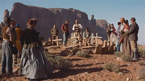 The Searchers –  a journey of revenge and redemption against a backdrop of breathtaking American West landscapes!